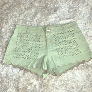 COPY - Rebecca Minkoff genuine leather shorts
